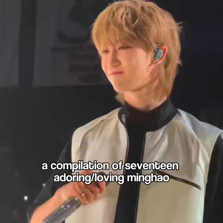 no one can adore and admire Minghao more than seventeen does