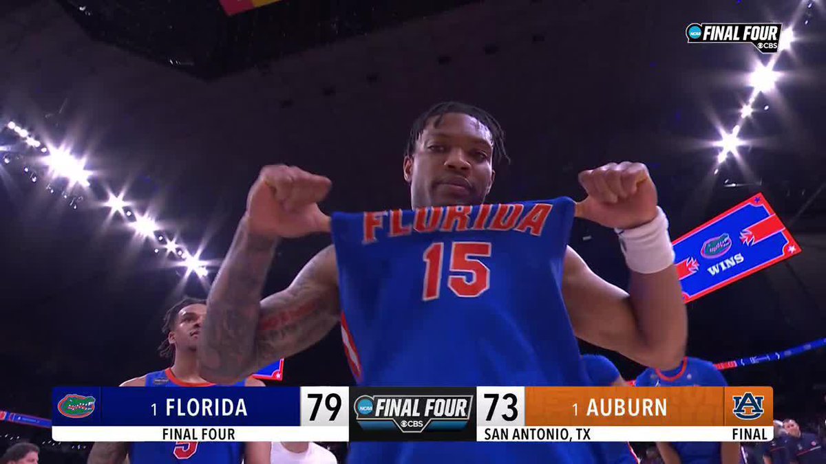 "A return to national prominence for the Gators! Florida will play for the national title."