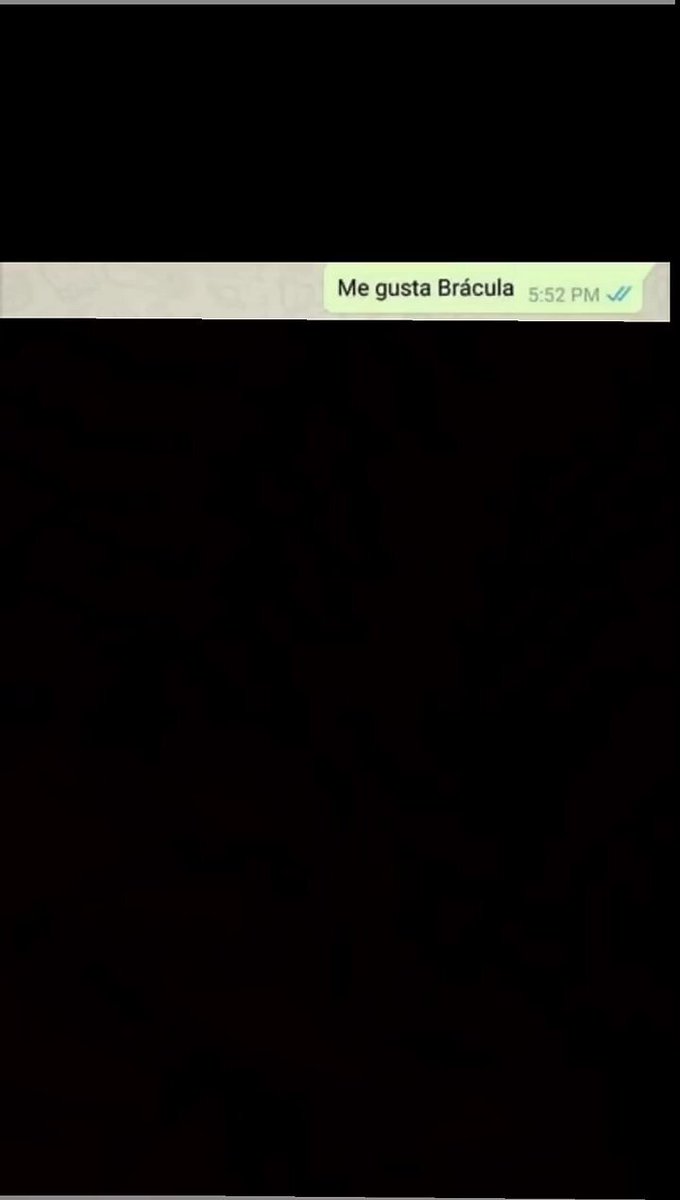 Me gusta bracula
