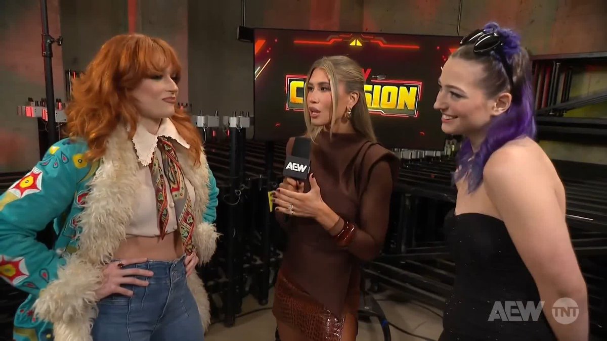 Jamie Hayter was impressed by Billie Starkz in their first match, but now with the stakes raised in the #OwenHartCup, Starkz is out to prove herself to Hayter and the rest of the roster! Watch #AEWCollision on TNT &amp; Max JAMIE HAYTER | BIG Billie Starkz • ビリー・スタークス