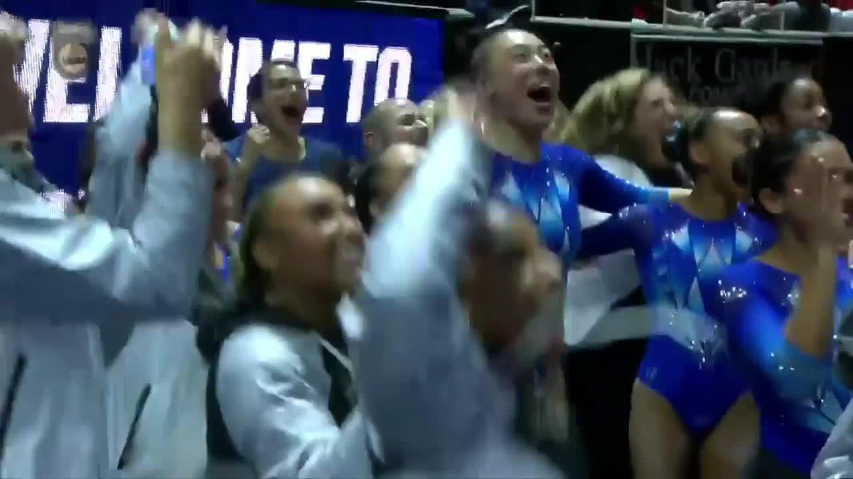 MOOD UCLA Gymnastics 🤩 #B1GWGym on ESPN+ 🎥