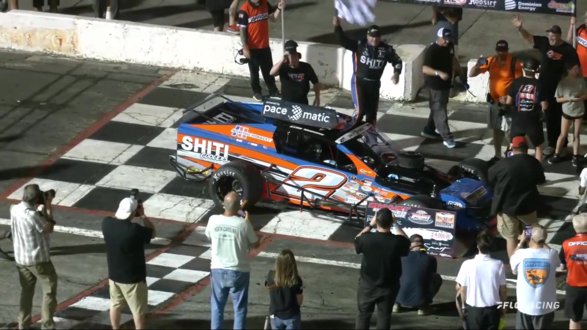🏁 Ryan Newman gets his first win of 2025 with @SMARTMods_, winning the Rumble in Rougemont at Orange County Speedway! #SMARTMods