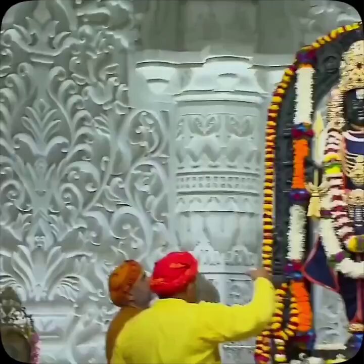 रामनवमी के पर अयोध्या से श्री रामलला के दिव्य अलौकिक आरती दर्शन। जय श्री राम।।