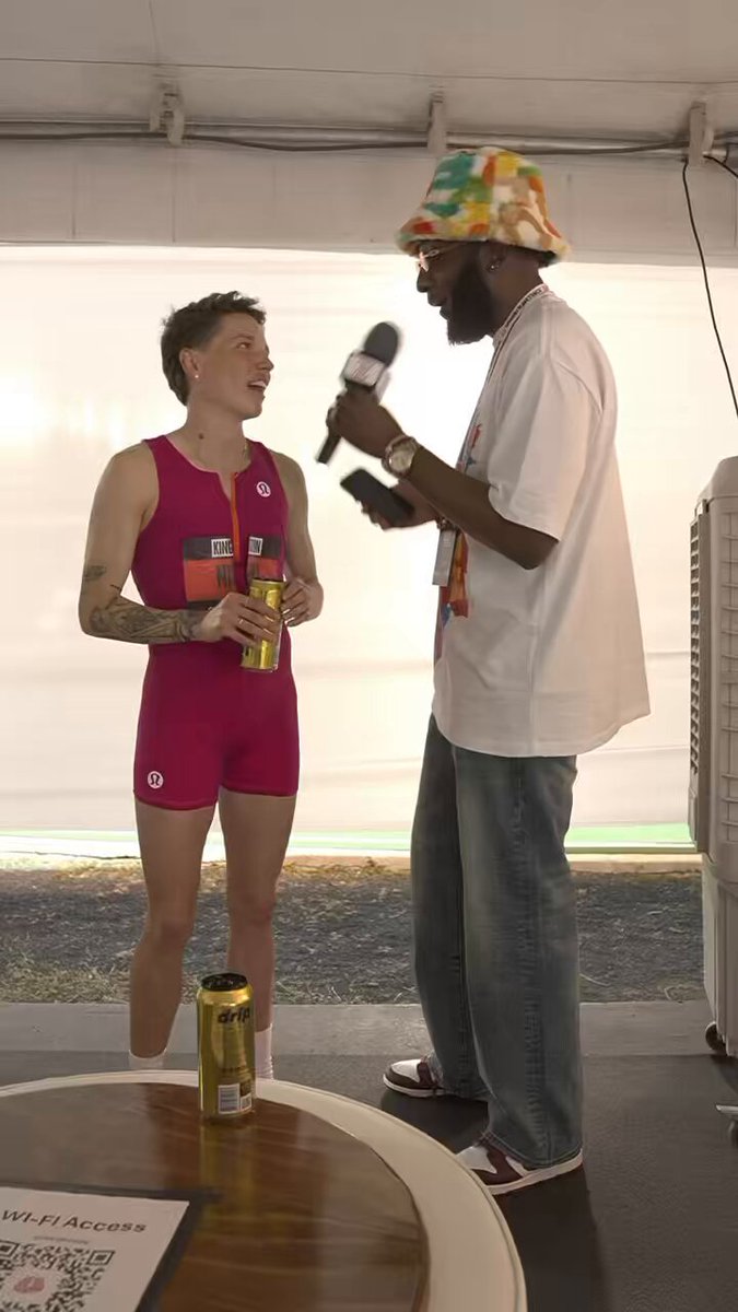 What food would you recommend to the international athletes? 🤔 I had to test the skills of the international athletes on our slangs plus I had some of our fave Jamaican athletes recommend some food that’s a must have. #GrandSlamTrack 🇯🇲 #TrackAndTingz