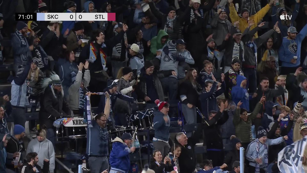Dejan Joveljić finds the breakthrough for Sporting Kansas City ⚡ 📺 #MLSSeasonPass: