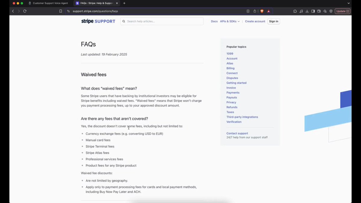 I built a Customer Support Voice RAG Agent using Firecrawl and OpenAI Agents SDK. It can bring any documentation or knowledge base to life in just a few minutes. 100% Opensource Code with step-by-step tutorial.