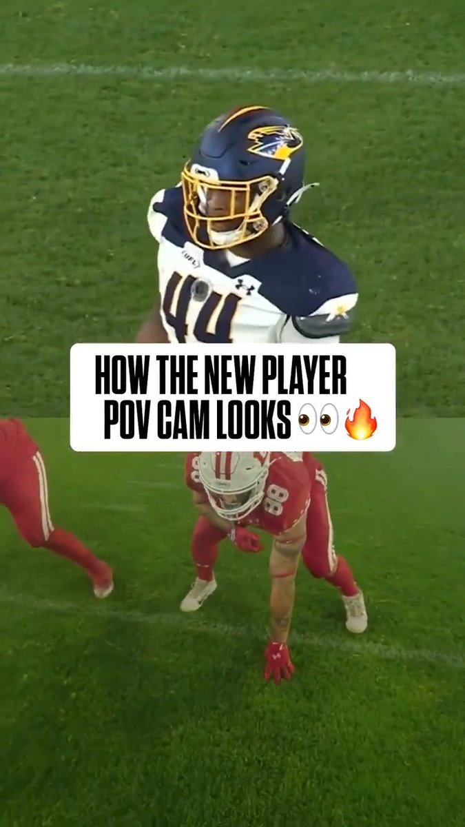 It doesn't get much closer than this 🔥 Take a look at how our all-new POV Chest Camera looks this season 🎥👀