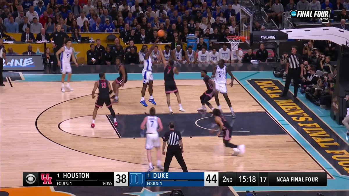 Flagg is heating up 👀 #MarchMadness Duke Men’s Basketball