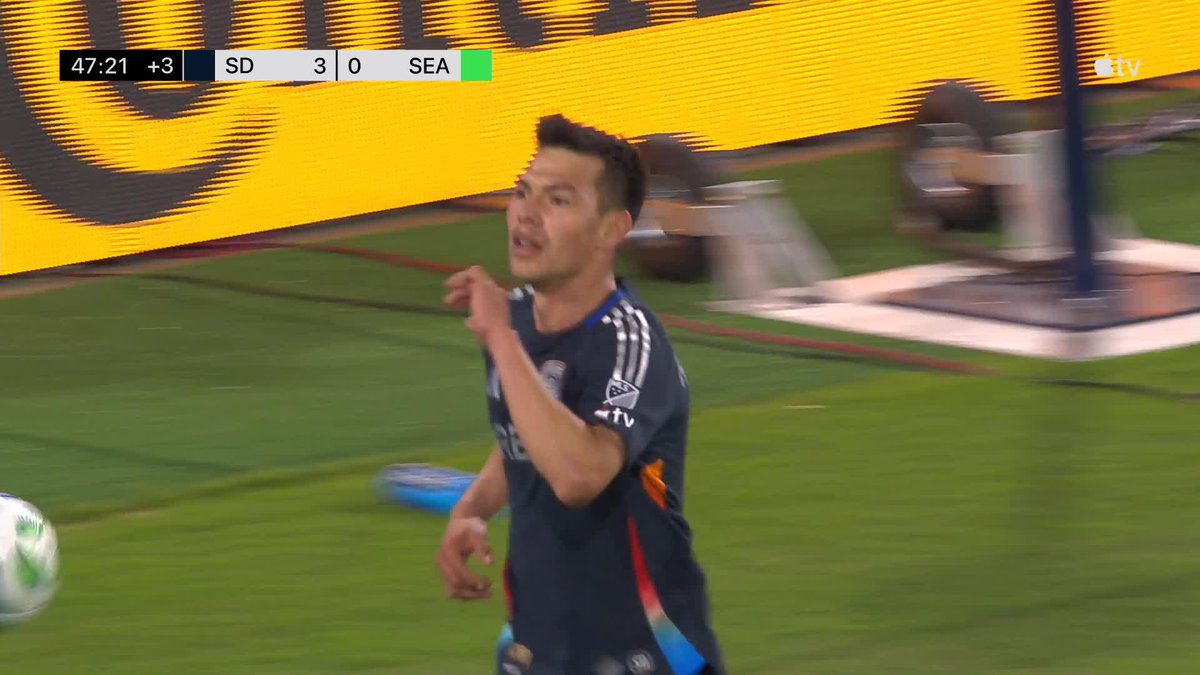A ๐๐ข๐ซ๐ฌ๐ญ MLS goal for Chucky Lozano ๐ฒ๐ฝ (via San Diego FC)