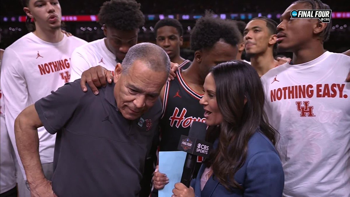 Kelvin Sampson and the Houston Cougars are heading to the #NationalChampionship game 🤩 #MarchMadness Houston Men's Hoops 🏀 🐾