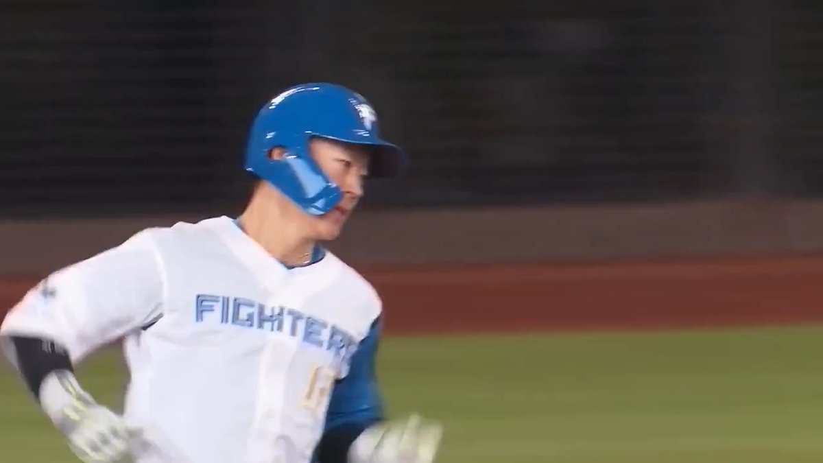 北海道日本ハム #矢澤宏太 選手のソロホームランで先制‼️🌈 #lovefighters 👇ライブ配信はこちら