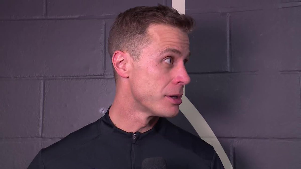"This is part of it. You've got handle the wins, and you've got to handle the losses too." Jon Scheyer joins Tracy Wolfson after the loss to Houston.