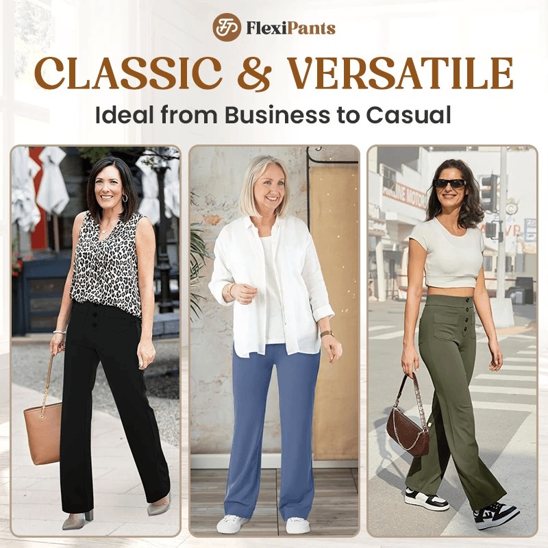 Transform your look with FlexiPants - So Classic and Versatile Get yours here👉