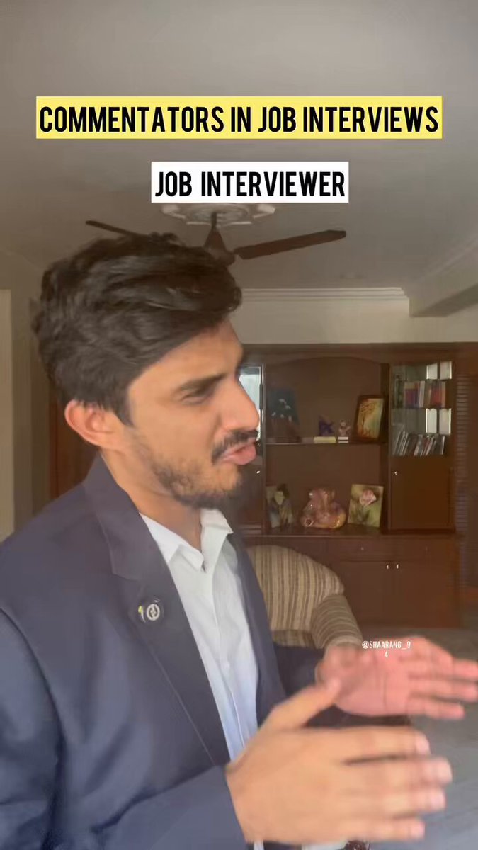 Commentators giving job interviews🤣 #Cricket #CricketTwitter