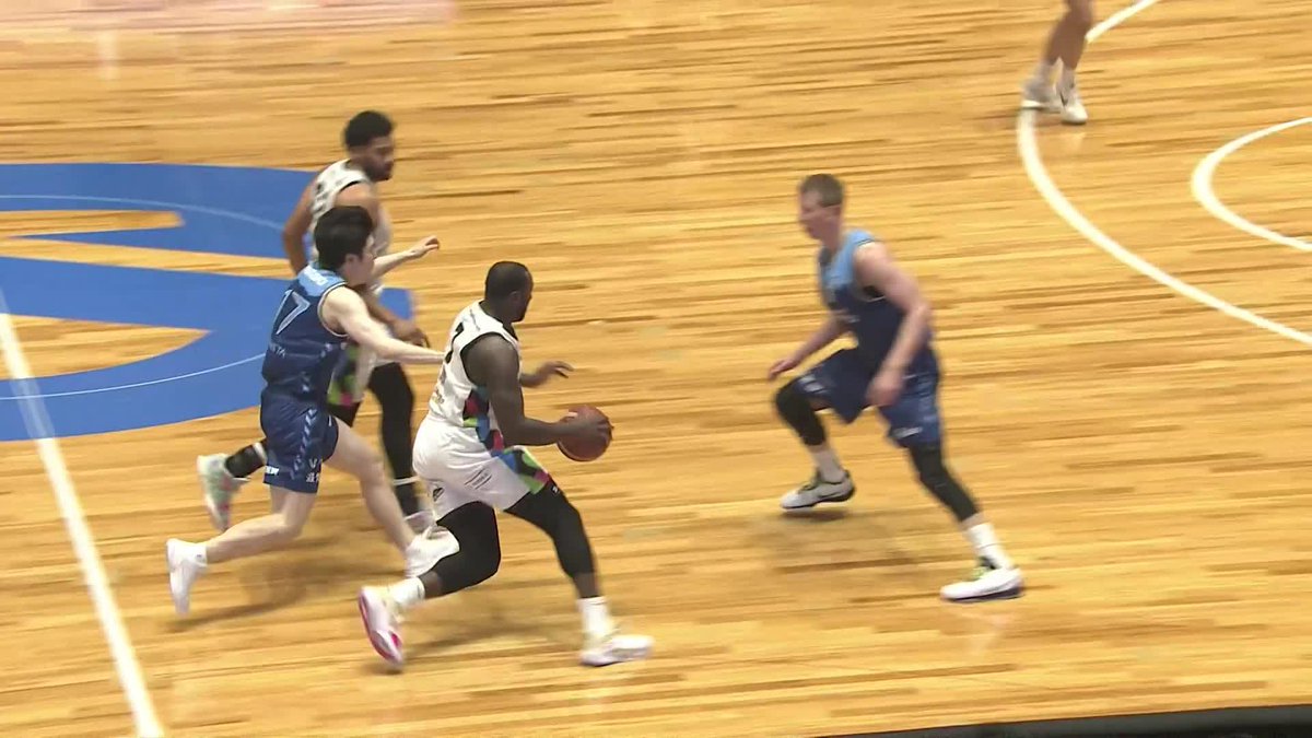 「速い強い上手い」 三拍子揃った佐賀#7 ダーラムのボールプッシュ⛹️♂️ Allen Durham 【公式】佐賀バルーナーズ 🏀 📡バスケットLIVEで生配信中 #Bリーグ #りそなグループ