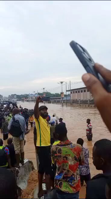 Situation du boulevard Lumumba ce matin