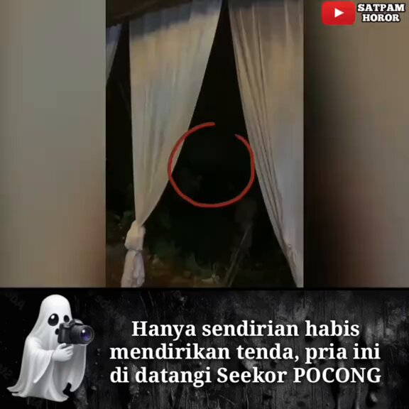 orang lagi capek bikin tenda padahal