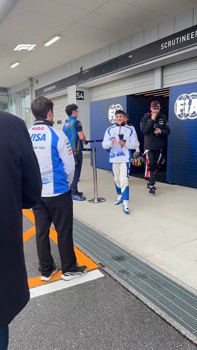 Back to the paddock 🤝 Impressive work by Isack and Ollie at Suzuka, both finishing in the points 😇 #F1 #JapaneseGP