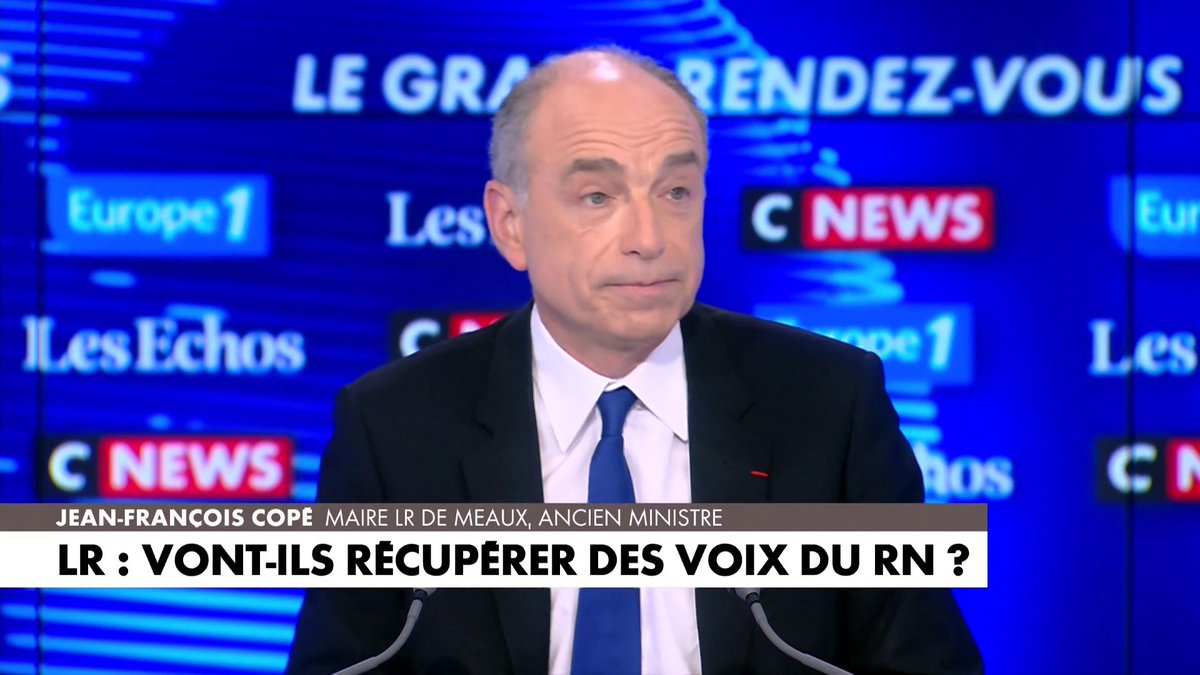 Pour Jean-François Copé, «c’est le moment de reconquérir tous les Français inquiets de voir l’effondrement de l’ordre», dans #LeGrandRDV