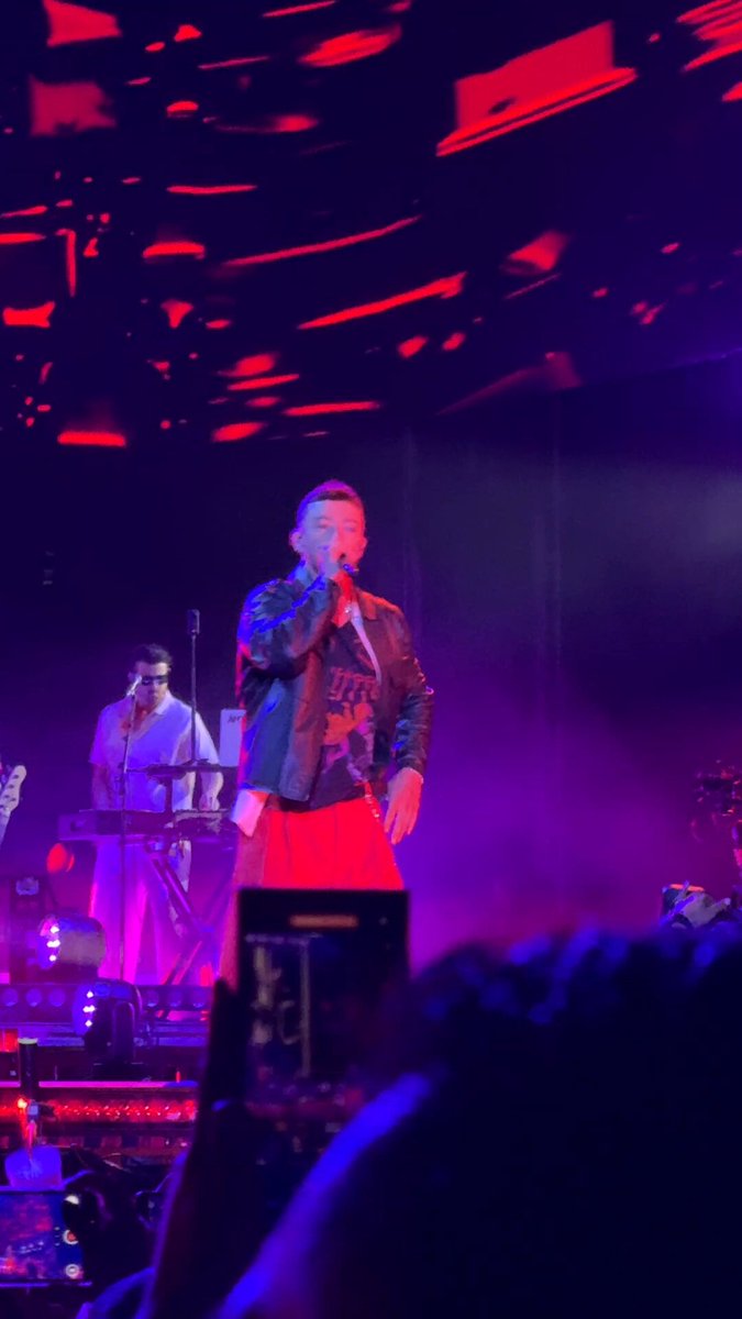 Justin Timberlake frente a 100 mil personas en el Tecate pal norte 🇲🇽