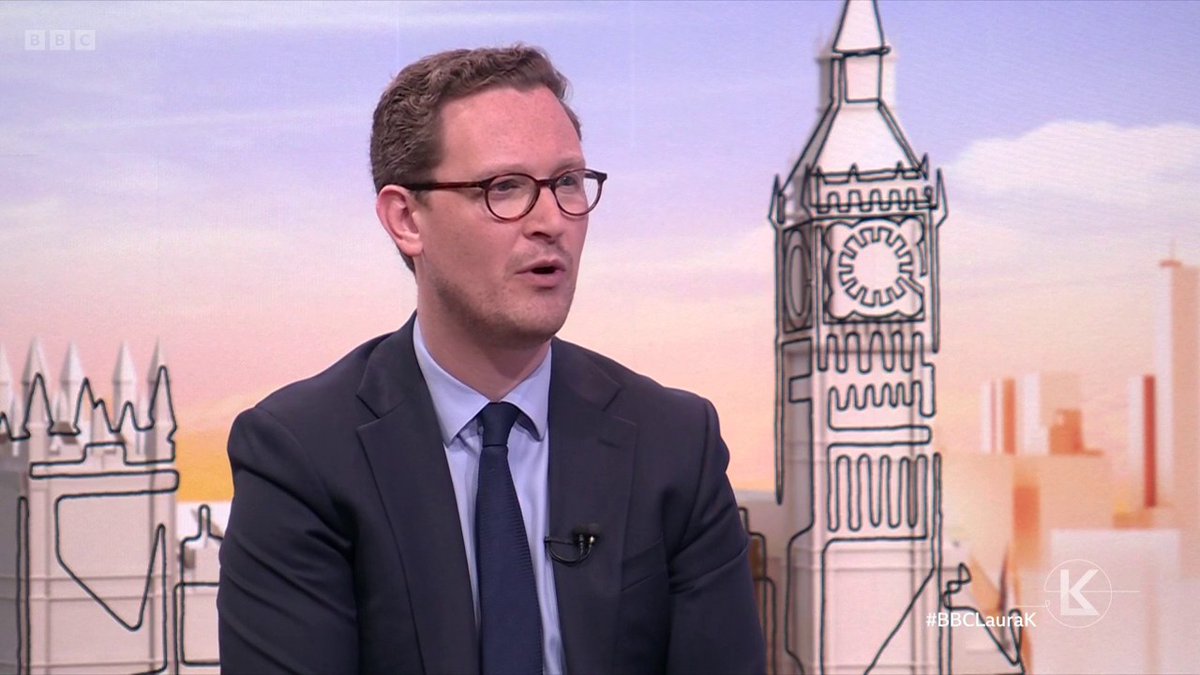 "We'd like to be back in a world where there are no [US] tariffs" Chief Secretary to the Treasury Darren Jones says the government disagrees with tariffs imposed by US President Trump but current negotiations are focused on a trade agreement #BBCLauraK