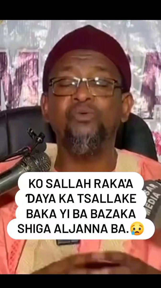 Ko sallah daya ka tsallake bazaka shiga Aljanna ba 😳😳😳😳