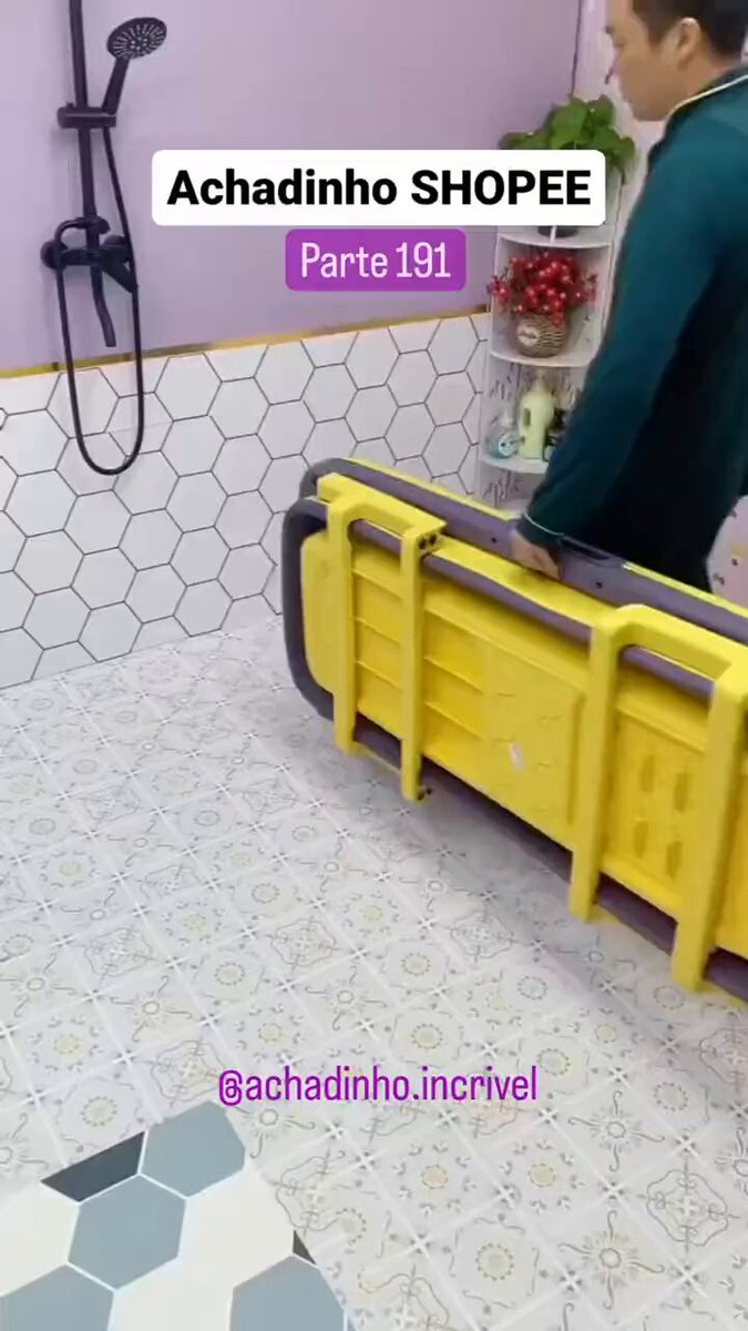 Katlanabilir küvetle tanışın. Harika.👌🏼😍