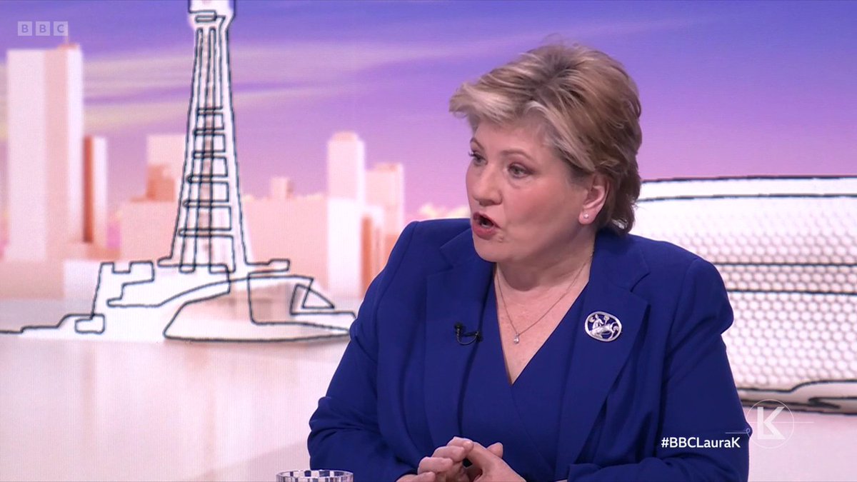 "They are highly respected parliamentarians and Israel is badly advised... to humiliate them" Emily Thornberry Chair of the Foreign Affairs Committee says it is an "insult to Britain" that two Labour MPs were denied entry to Israel #BBCLauraK