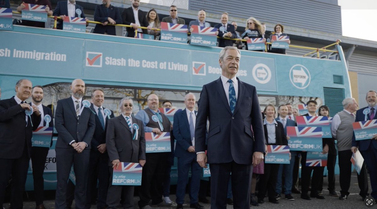 Week 1 on the campaign trail in 60 seconds 🌪️ Your council is broken. Reform will fix it. 🇬🇧