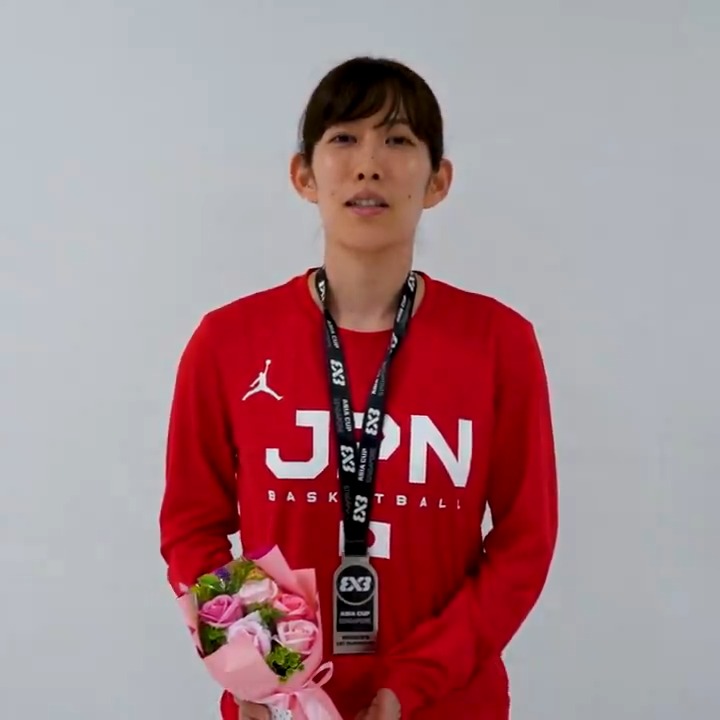 #AkatsukiJapan 3x3女子日本代表 FIBA 3x3アジアカップ2025に出場した 鶴見 彩 選手からの声をお届け📣 鶴見 彩 #3x3AsiaCup #バスケ #日本一丸