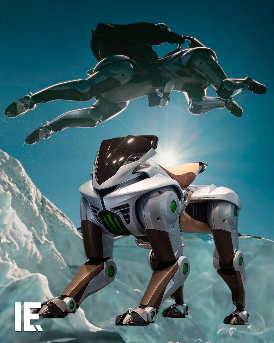 Kawasaki’s concept robot CORLEO is a hydrogen-powered, rideable robot with four legs,designed for stable,eco-friendly travel across various terrains. NOTE: The fully functional model will be available after 2025. The video primarily features CGI. 📽️:Youtube/Kawasaki Group Channel