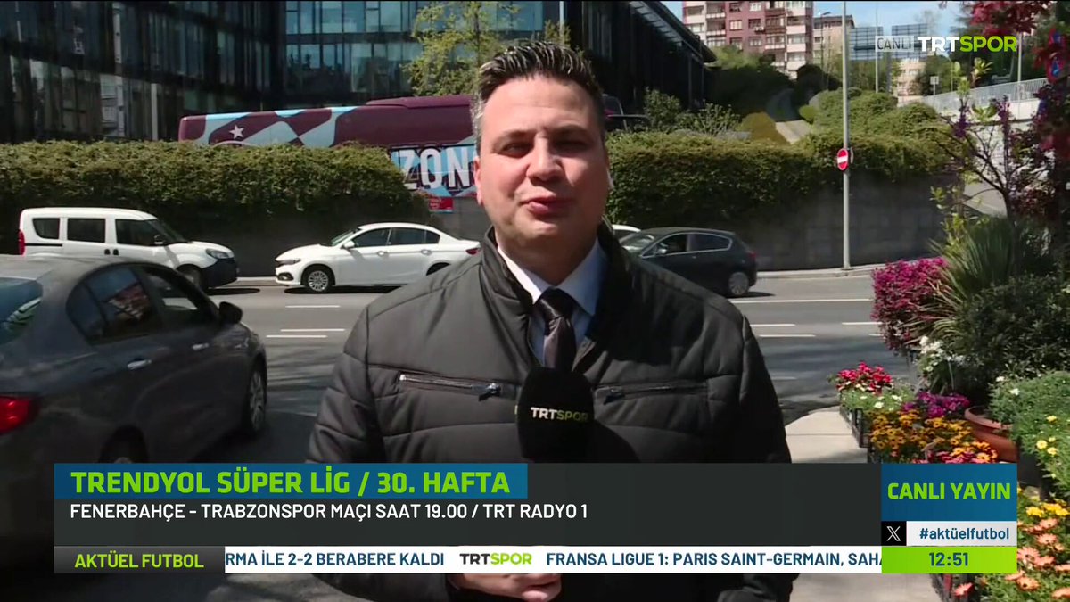 🟡🔵Fenerbahçe🆚Trabzonspor🔴🔵 🗣️🎙️TRT Spor muhabiri Metin Pekgüven, karşılaşma öncesi kamp yaptığı otelin önünden Trabzonspor ile ilgili son gelişmeleri aktardı.