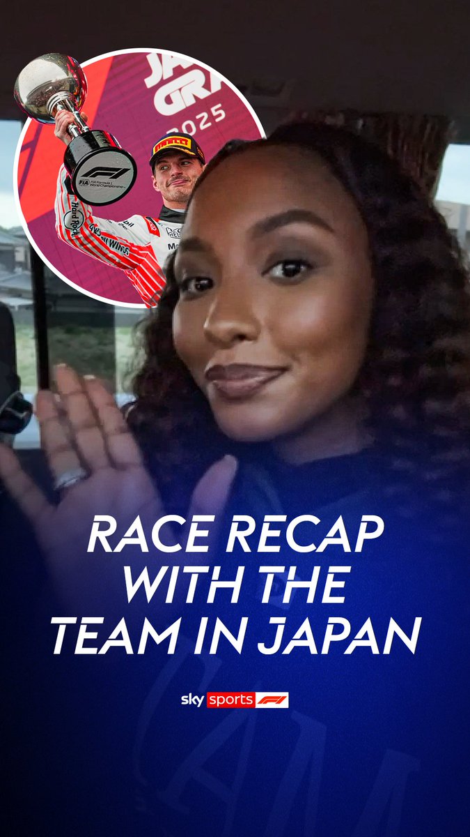 Most aura points? Oops of the weekend? 👀 The Sky Sports F1 team recap the Suzuka action 🌸🏎️