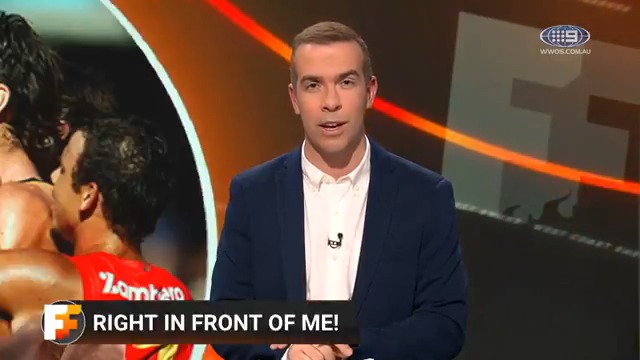 "The Crows are filthy tonight [about this]." The panel reacts to yet another umpiring error that's cost the Crows. #9FootyFurnace – Watch on Nine &amp; 9Now 🖥️