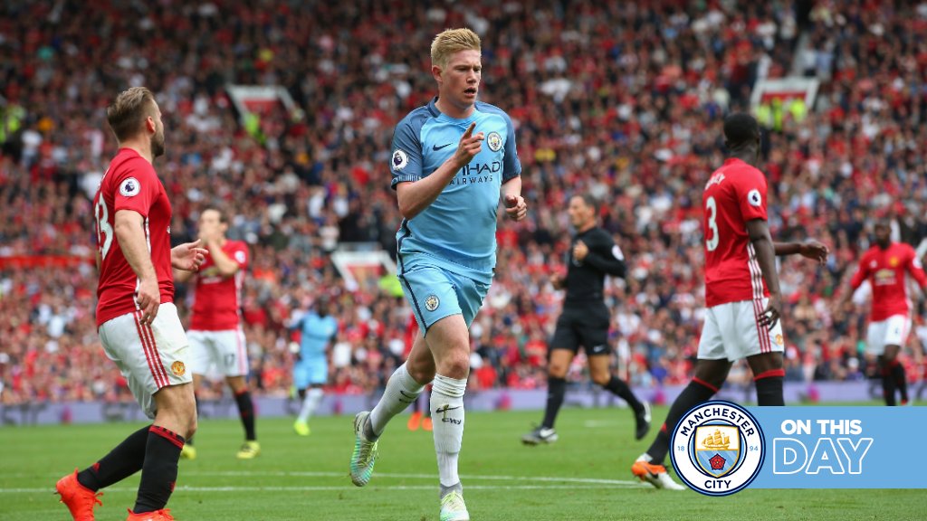 Pep Guardiola’s first Manchester derby. 🥹