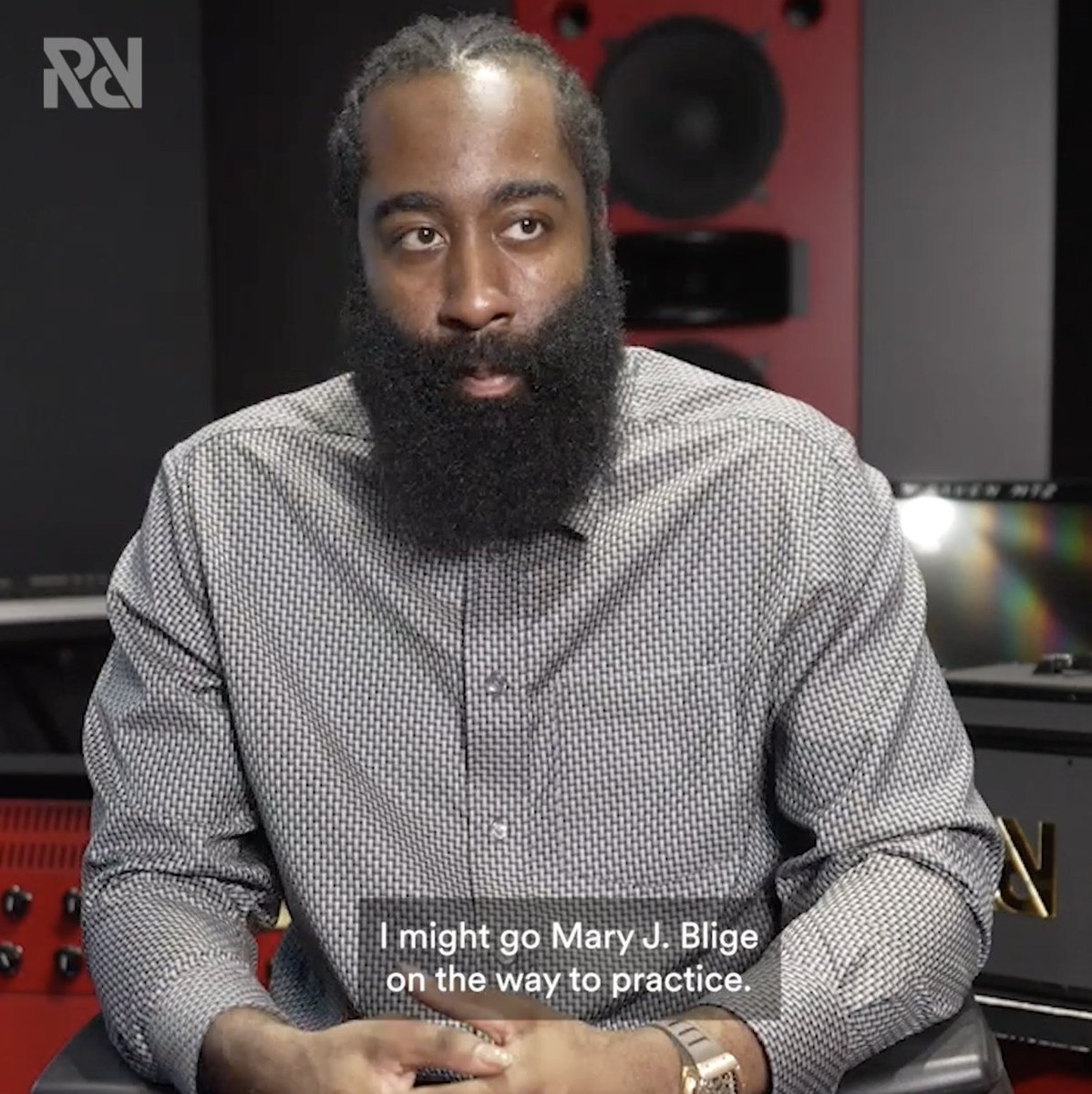 LA Clippers Guard and American basketball player James Harden says before practice, he always put Wizkid album on replay just to inspire him before any game.