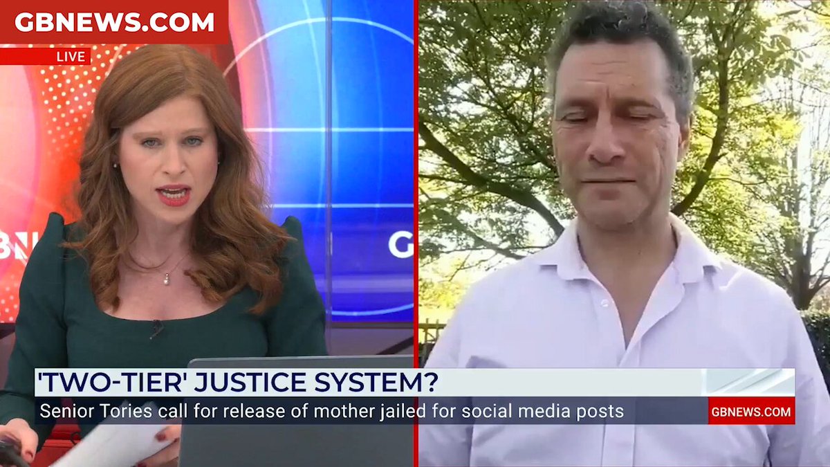 'I think she's been treated incredibly harshly.' Steven Woolfe discusses the debate around the sentencing of a woman for a social media post. 📺 Freeview 236, Sky 512, Virgin 604 🔓 Become a GB News Member: