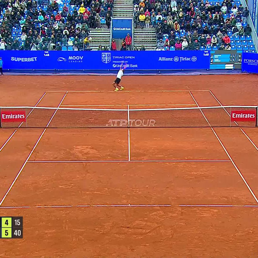 The moment Flavio Cobolli secured his first career title 🙌 #TiriacOpen