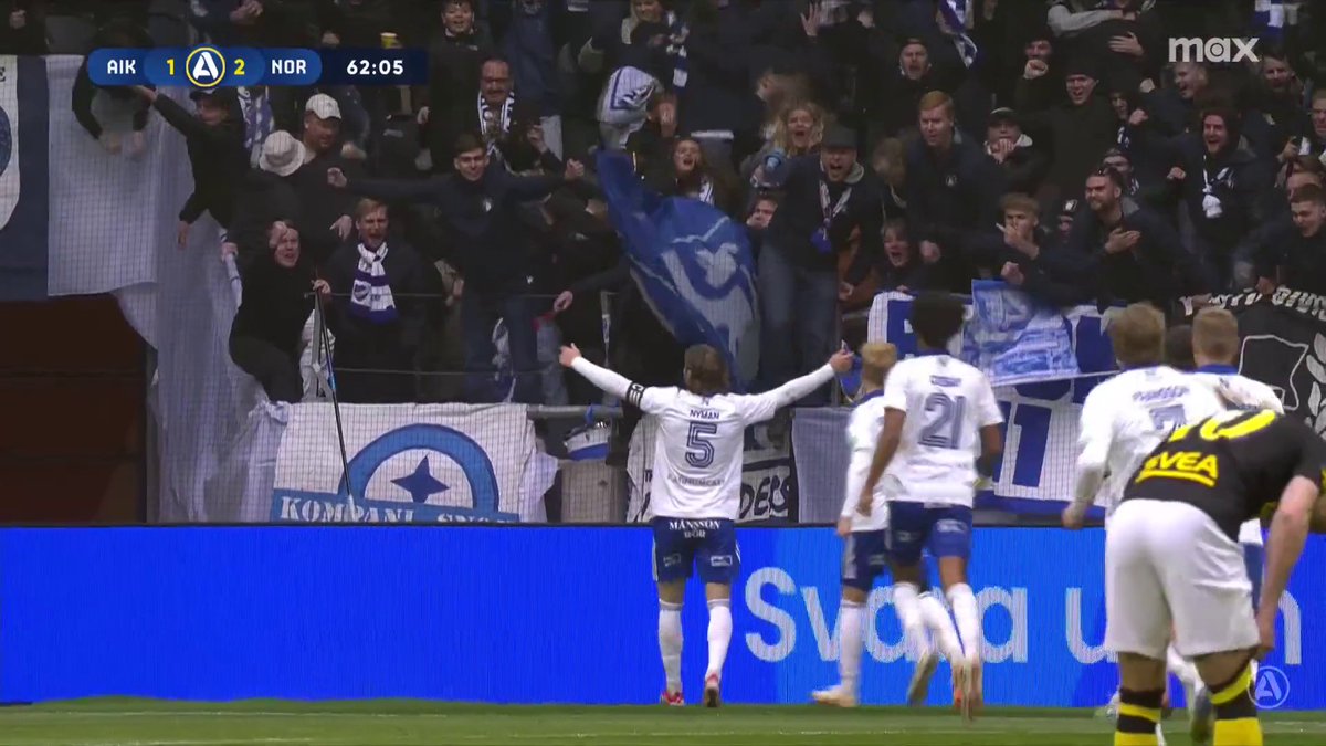 💯 mål i Allsvenskan - Christoffer Nyman! 📲 Se Allsvenskan på Max.
