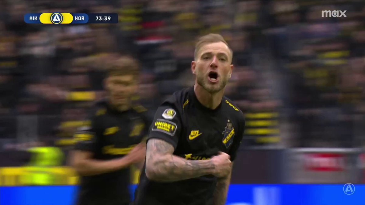 John Guidetti reducerar för AIK! 📲 Se Allsvenskan på Max