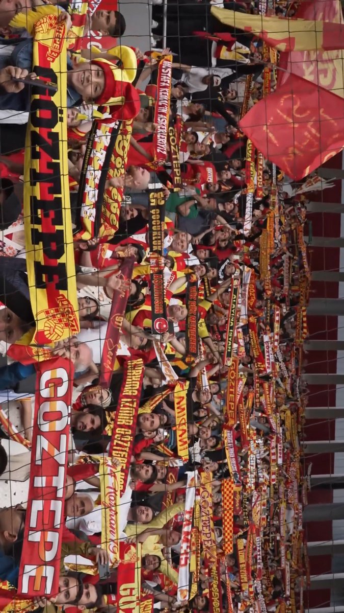 𝓥𝓾𝓻𝓰𝓾𝓷𝓾𝓶...💛❤ Bir ömür gibi gelen kısa bir aranın ardından… Yarın saat 20.00'de yeniden evimizde, Gürsel Aksel Stadyumu’nda buluşuyoruz! 🤜🤛 #Göztepe #GözGöze100Sene