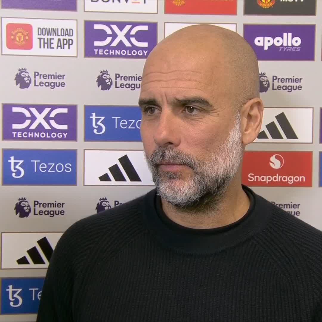 🗣️ "He'll be focused on what he has to do!" Pep Guardiola discusses Kevin De Bruyne ahead of the Man City player's final Manchester derby 🔹