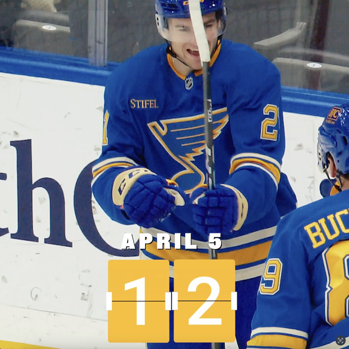 Not done yet. #stlblues