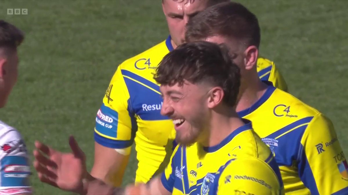 Warrington Wolves have booked their spot in the semi-finals of the #ChallengeCup! They have extended their unbeaten run - in all competitions - to six games against the Saints. #BBCRL