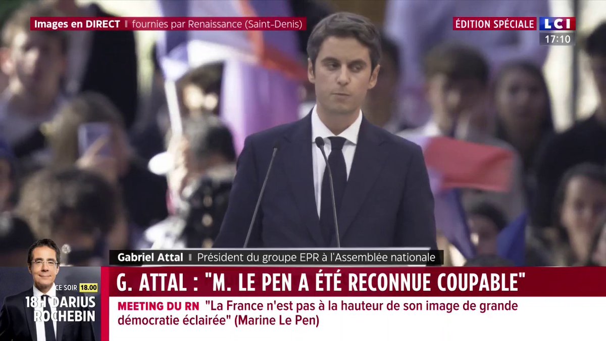 🇫🇷 FLASH | "Tu VOLES, tu PAYES" lance Gabriel Attal à Marine Le Pen.