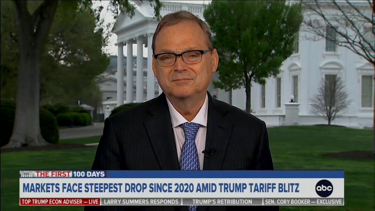 Q: Is it Trump's strategy to force the Fed to lower interest rates? Hassett: He's allowed to have an opinion Q: So that is his strategy, tank the market so the Fed lowers rates? Hassett: No, no no...
