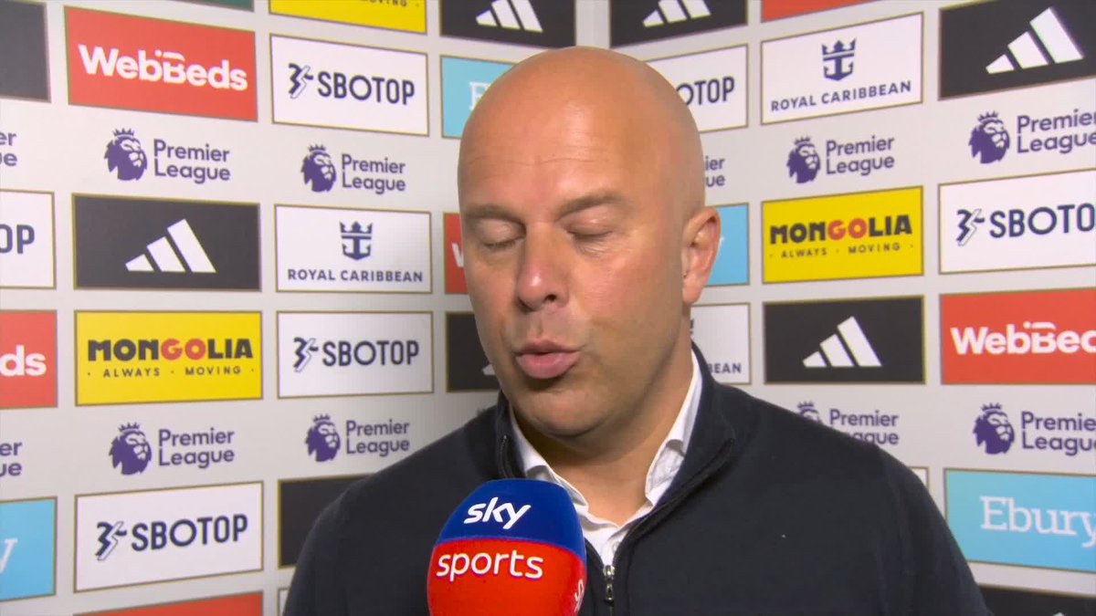 "If you make three errors, it's going to be hard to win a game of football." Arne Slot reacts to Liverpool's defeat to Fulham 🔊