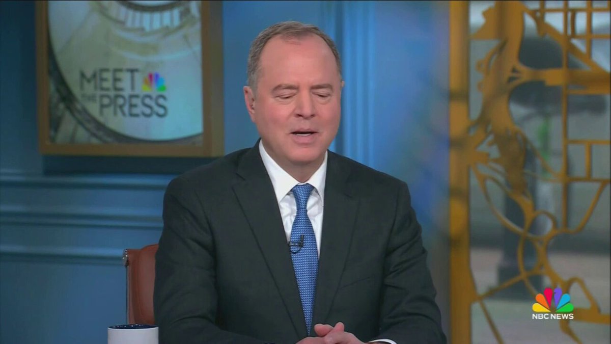 Schiff: "That may end up being the most enduring image of the Trump presidency: The president out on a golf cart while peoples' retirement is in flames."