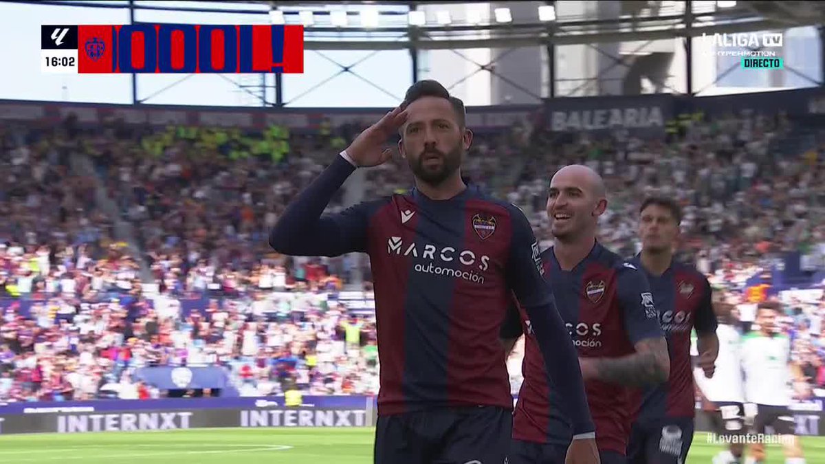 El Comandante Morales quiere el ascenso 🫡 Una victoria para que el Levante UD vuelva al LIDERATO 🐸🔵🔴 #LALIGAHYPERMOTION