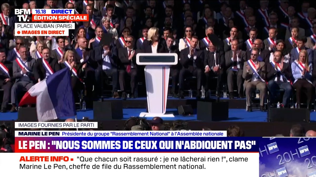 Depuis mon plus jeune âge, je sais les vicissitudes de la politique. Comme opposants, nous avons appris très vite que le combat judiciaire qui pourrait être mené contre nous faisait partie du combat politique. Mais, nous sommes toujours là et bien là !